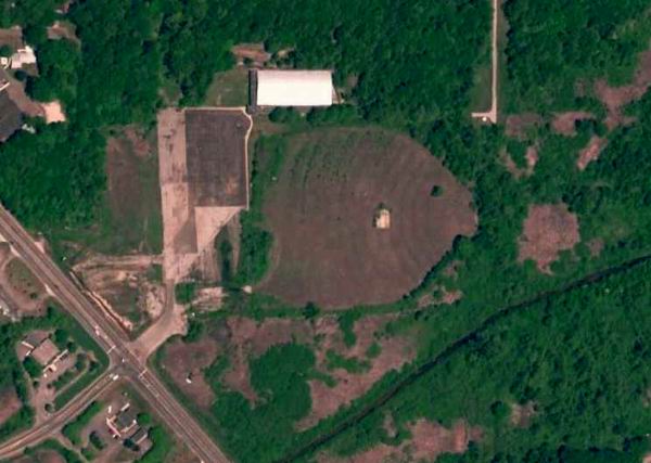 North Drive-In Theatre - Aerial (newer photo)